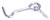 ProSource Gate Hook and Eye, 1/8 in Dia Wire, 1-1/2 in L, Steel [SKU: ORG7111701]