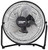 PowerZone VF-9N High-Velocity Fan, 120 VAC, 9 in Dia Blade, 3-Blade, 3-Speed, 180 deg Rotating, Black [SKU: ORG4214607]