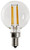 Feit Electric BPG1640950CAFIL/2 LED Light Bulb, Globe, G16 Lamp, E12 Lamp Base, Dimmable, 5000 K Color Temp [SKU: ORG0183889]