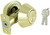 ProSource Deadbolt, 3 Grade, Polished Brass, 2-3/8 to 2-3/4 in Backset, KW1 Keyway [SKU: ORG5366182]
