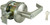 ProSource Door Entry Lever, 2 Grade, Keyed Different Key, Stainless Steel, Stainless Steel, 2-3/4 in Backset [SKU: ORG7411903]