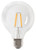 Feit Electric G2560/927CA/FIL/3 LED Bulb, Globe, G25 Lamp, 60 W Equivalent, E26 Lamp Base, Dimmable, Soft White Light [SKU: ORG3405495]