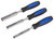 Vulcan JL-CH3PC Chisel Set with Striking Cap, 4-Piece, CRV, Polished, Blue and Black [SKU: ORG5543087]