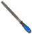 Vulcan JL-F001 File, Flat Profile, Flat Pattern, Double Cut Cut, 3/4 in W Blade, Cushion-Grip Handle [SKU: ORG7210586]