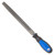 Vulcan JL-F003 File, Half-Round Profile, Half Round Pattern, Double Cut Cut, 3/4 in W Blade, Cushion-Grip Handle [SKU: ORG7210594]