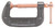 Vulcan JL27361 C-Clamp, 2 in Max Opening Size, 0.8 in D Throat, Steel Body, Gray Body [SKU: ORG7211048]