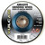 Vulcan 976670OR Type 27 Depressed Center Grinding Wheel, 4 in Dia, 1/4 in Thick, 5/8 in Arbor, Premium [SKU: ORG7192792]