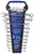 Vulcan TR-H1101 Wrench Set, 11-Piece, CRV, Chrome, Silver, Specifications: Drop Forged [SKU: ORG6002992]
