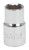 Vulcan MT6515506 Drive Socket, 1/2 in Socket, 1/2 in Drive, 12-Point, Chrome Vanadium Steel, Chrome [SKU: ORG3327764]