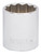 Vulcan MT6521736 Drive Socket, 1-1/8 in Socket, 1/2 in Drive, 12-Point, Chrome Vanadium Steel, Chrome [SKU: ORG9172792]