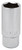 Vulcan MT6511968 Drive Socket, 13/16 in Socket, 1/2 in Drive, 6-Point, Chrome Vanadium Steel, Chrome [SKU: ORG6475578]