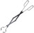 Simple Spaces A701BK-C Fireplace Tongs, 26 in L [SKU: ORG4937116]