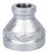 ProSource PPG240-25X10 Reducing Pipe Coupling, 1 x 3/8 in, Threaded, Malleable Steel, SCH 40 Schedule [SKU: ORG6157051]