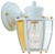 Boston Harbor HV-66961-WH Outdoor Wall Lantern, 120 V, 60 W, Steel Fixture, White Fixture [SKU: ORG7064488]
