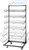 Simple Spaces RK-A01 Door Mat Display Stand, 220 lb, 40-1/2 in OAW, 28-1/2 in OAD, 75-1/4 in OAH, 6-Shelf, Metal [SKU: ORG0267195]