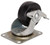 ProSource JC-H11 Swivel Caster, 3 in Dia Wheel, 1-1/4 in W Wheel, Rubber Wheel, Black, 210 lb, Steel Housing Material [SKU: ORG8884264]