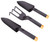 Landscapers Select GT922ABC Hand Gardening Tool Set, Plastic, 3-Piece [SKU: ORG8994675]