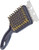 Omaha Grill Brush with Stainless Steel Scraper, 2-1/4 in L Brush, 2-1/4 in W Brush, Stainless Steel Bristle [SKU: ORG1443779]