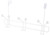 Simple Spaces SS-HG3-50-PE-3L Door Garment Hook, 6 lb, 3-Hook, Steel, Powder Coated, Hanging Mounting [SKU: ORG0374215]