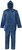 Diamondback SPU045-L Rain Suit, L, 29-1/2 in Inseam, Polyester, Blue, Drawstring Pull-Out Hood Collar [SKU: ORG2227429]