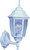 Boston Harbor BRT-BPP1611-WH3L Outdoor Wall Lantern, 120 V, 60 W, A19 or CFL Lamp, Aluminum Fixture, White [SKU: ORG6299671]