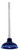 ProSource TP6063L Toilet Plunger, 21-1/4 In OAL, 6 in Cup, Long Handle [SKU: ORG7060155]