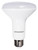 Sylvania 40728 Natural LED Bulb, Spotlight, BR30 Lamp, 65 W Equivalent, E26 Lamp Base, Dimmable, Frosted [SKU: ORG1228188]