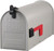 Gibraltar Mailboxes Grayson Series ST100000 Rural Mailbox, 800 cu-in Capacity, Galvanized Steel, Powder-Coated, 7 in W [SKU: ORG7277387]