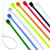 CALTERM 73240 Cable Tie, 6/6 Nylon, Assorted [SKU: ORG8281354]