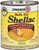 ZINSSER Bulls Eye 00316 Shellac, Mid-Tone, Clear, Liquid, 0.5 pt, Can [SKU: ORG6954606]
