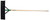 RAZOR-BACK 83111 Barn Scraper, 24 in Blade, Reversible Blade, 24 in W Blade, 6 in L Blade, HCS Blade, Wood Handle [SKU: ORG6421796]