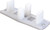 Prime-Line N 6562 Door Guide, Nylon, White, Floor Mounting [SKU: ORG7135346]