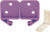 Prime-Line R 7130 Drawer Track Guide Kit, Plastic, Purple [SKU: ORG2038099]