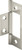 Prime-Line N 7273 Door Hinge, Steel, Satin Nickel [SKU: ORG6520332]