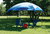 Texsport 02901 Dining Canopy, 9 ft L, 9 ft W, Fiberglass/Steel Frame, Polyurethane Canopy, Brilliant Blue Canopy [SKU: ORG4686663]