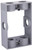 HUBBELL 5400-0 Extension Adapter, 5-1/4 in L, 3-1/2 in W, 1 -Gang, 6 -Knockout, Die-Cast Aluminum, Gray [SKU: ORG3469475]