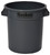 CONTINENTAL COMMERCIAL 1001GY Trash Receptacle, 10 gal Capacity, Plastic, Gray [SKU: ORG6203707]