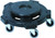CONTINENTAL COMMERCIAL 3255 Trash Can Dolly, 20 to 55 gal, Polyethylene, Black [SKU: ORG2526978]