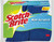 Scotch-Brite 526 Scrub Sponge, 4.4 in L, 2-1/2 in W, 0.8 in Thick, Cellulose, Blue [SKU: ORG1422542]