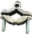 Halex 16010B Ground Clamp, 10 to 2 AWG Wire, Zinc, Zinc [SKU: ORG6103204]
