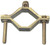 Halex 36020 Ground Clamp, 10 to 2 AWG Wire, Bronze [SKU: ORG6307938]