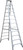 WERNER 412 Step Ladder, 16 ft Max Reach H, 11-Step, 375 lb, Type IAA Duty Rating, 3 in D Step, Aluminum [SKU: ORG6346522]