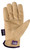 HydraHyde 1003M Gloves, Women's, M, 7 to 7-1/2 in L, Keystone Thumb, Elastic Cuff, Cowhide Leather, Timber [SKU: ORG7382062]