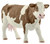 Schleich-S 13801 Figurine, 3 to 8 years, Simmental Cow, Plastic [SKU: ORG7215338]