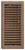 Imperial RG0257 Floor Register, 5-1/4 in L, 13-1/4 in W, Steel, Brown [SKU: ORG5386446]