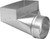 Imperial GV0626-C Wall Register Angle Boot, 4 in L, 10 in W, 6 in H, 90 deg Angle, Steel, Galvanized [SKU: ORG6933303]