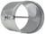 Imperial GV2282 Volume Damper with Sleeve, 5 in Dia, Galvanized [SKU: ORG9051244]