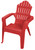 Gracious Living Kiddie Adirondack 11358-20PDQ Adirondack Chair, Resin Seat, Resin Frame, Red Explosion Frame [SKU: ORG8288698]