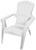 Gracious Living Adirondack II 11617-26ADI Adirondack Chair, 29-3/4 in W, 35-1/4 in D, 33-1/2 in H, Resin Seat [SKU: ORG8288607]