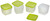Arrow Plastic 4305 Storage Container, 1.5 pt Capacity, Plastic, Clear, 4-1/4 in L, 4-1/4 in W, 6-1/4 in H [SKU: ORG0519900]